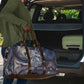Egyptian Heh and Hauhet Travel Bag Serpent Duo Design Cosmic Infinity and Eternal Balance Motif