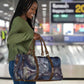 Egyptian Heh and Hauhet Travel Bag Serpent Duo Design Cosmic Infinity and Eternal Balance Motif