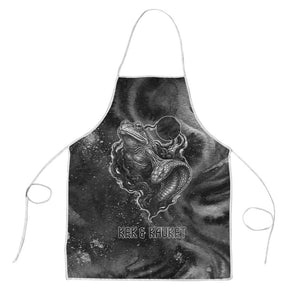 Kek and Kauket Egyptian Apron Primordial Darkness Design Cosmic Frogs and Serpents