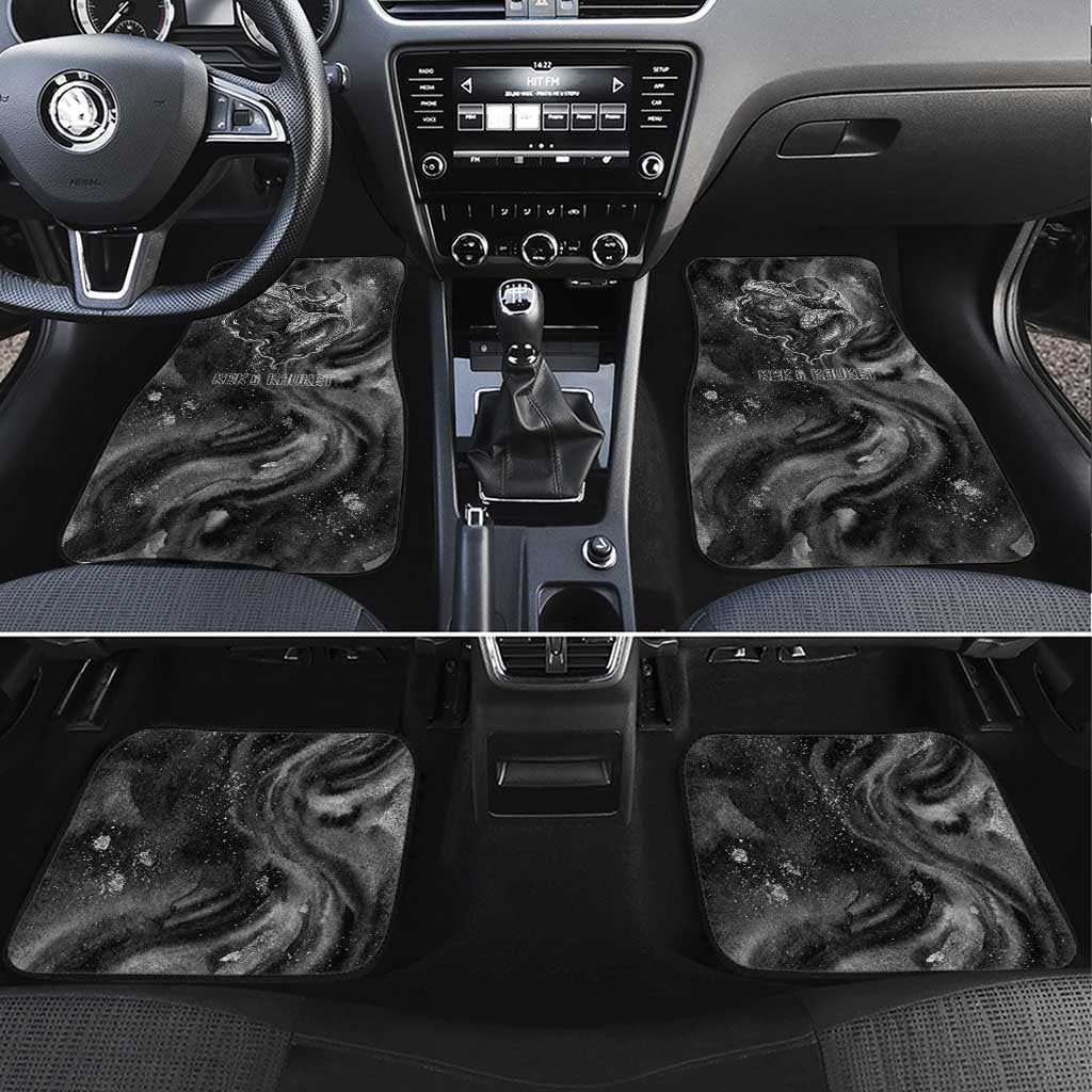 Kek and Kauket Egyptian Car Mats Primordial Darkness Design Cosmic Frogs and Serpents