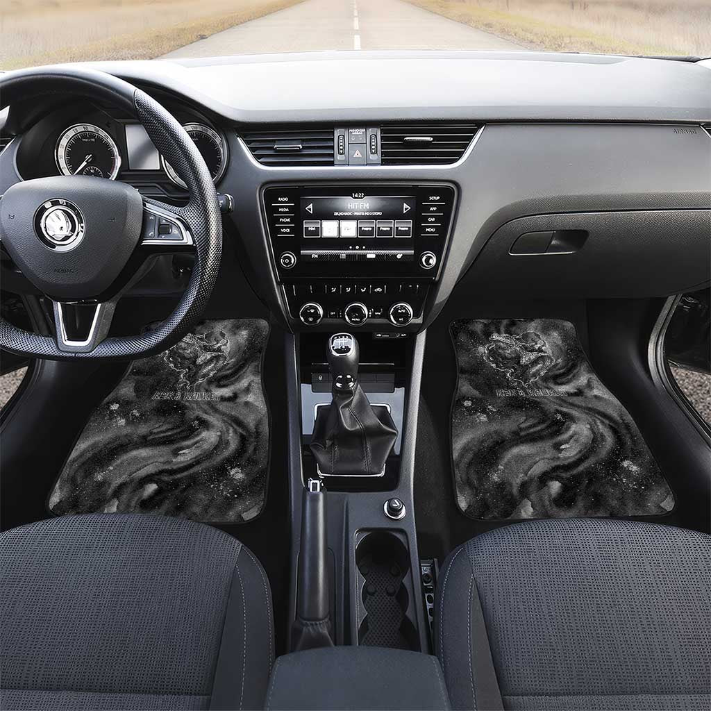 Kek and Kauket Egyptian Car Mats Primordial Darkness Design Cosmic Frogs and Serpents