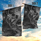 Kek and Kauket Egyptian Garden Flag Primordial Darkness Design Cosmic Frogs and Serpents