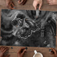 Kek and Kauket Egyptian Puzzle Primordial Darkness Design Cosmic Frogs and Serpents