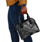 Kek and Kauket Egyptian Shoulder Handbag Primordial Darkness Design Cosmic Frogs and Serpents