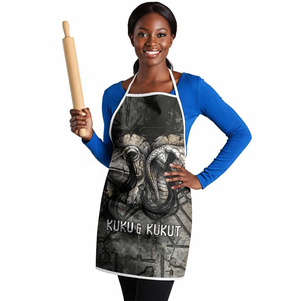Egypt Kek and Kauket Apron Ancient Void Theme with Frog and Serpent Duality