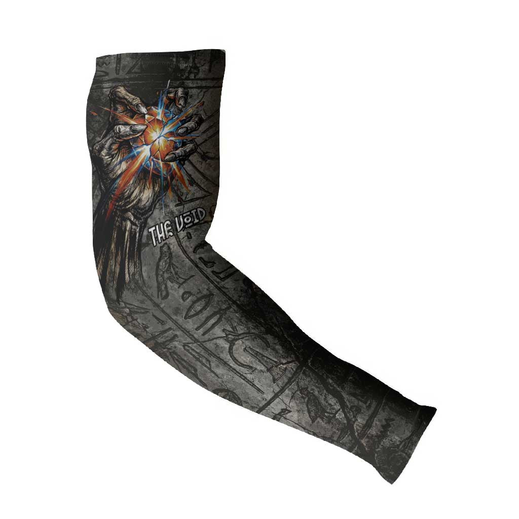 Egypt Kek and Kauket Arm Sleeves Ancient Void Theme with Frog and Serpent Duality