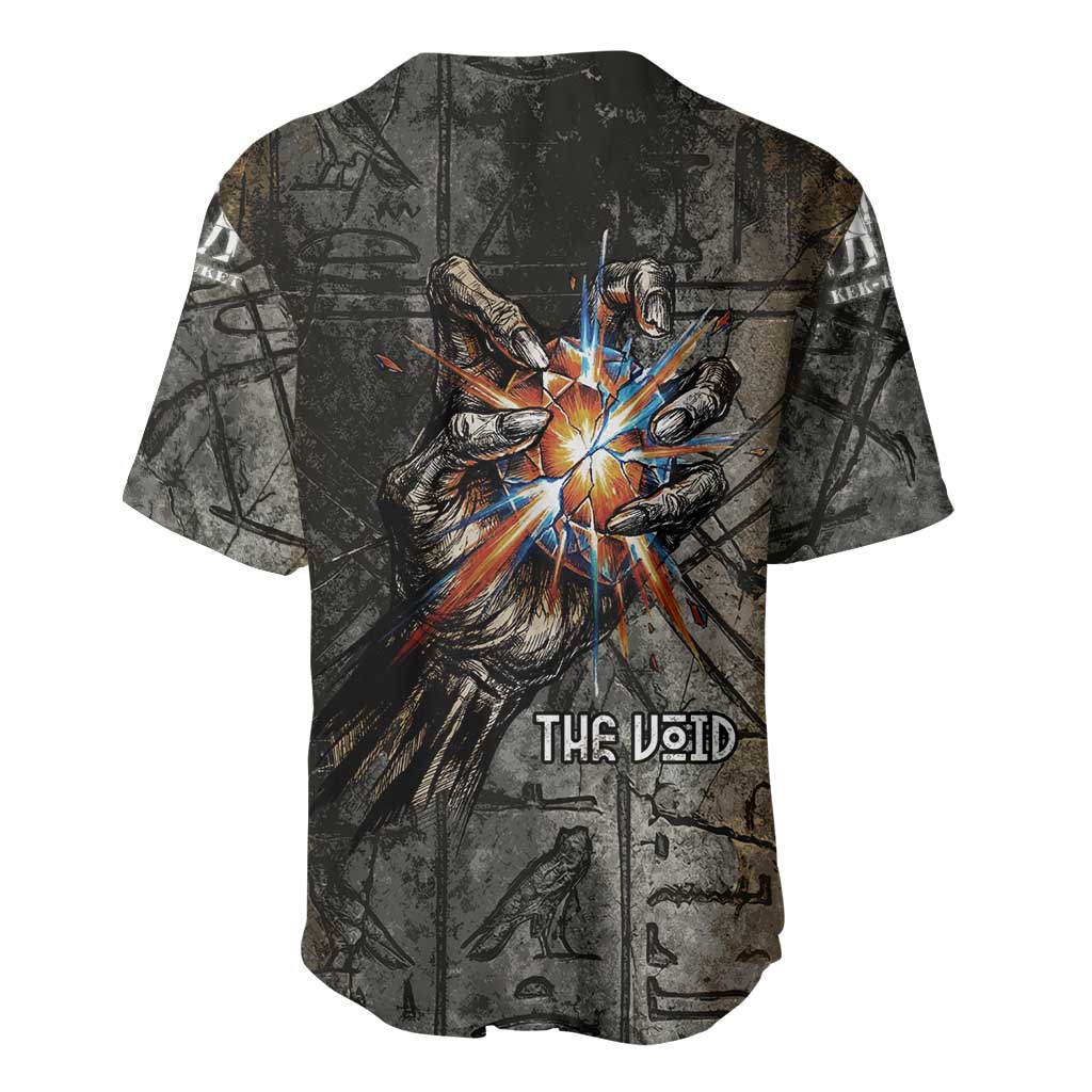 Egypt Kek and Kauket Baseball Jersey Ancient Void Theme with Frog and Serpent Duality