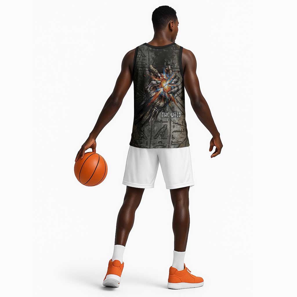 Egypt Kek and Kauket Basketball Jersey Ancient Void Theme with Frog and Serpent Duality
