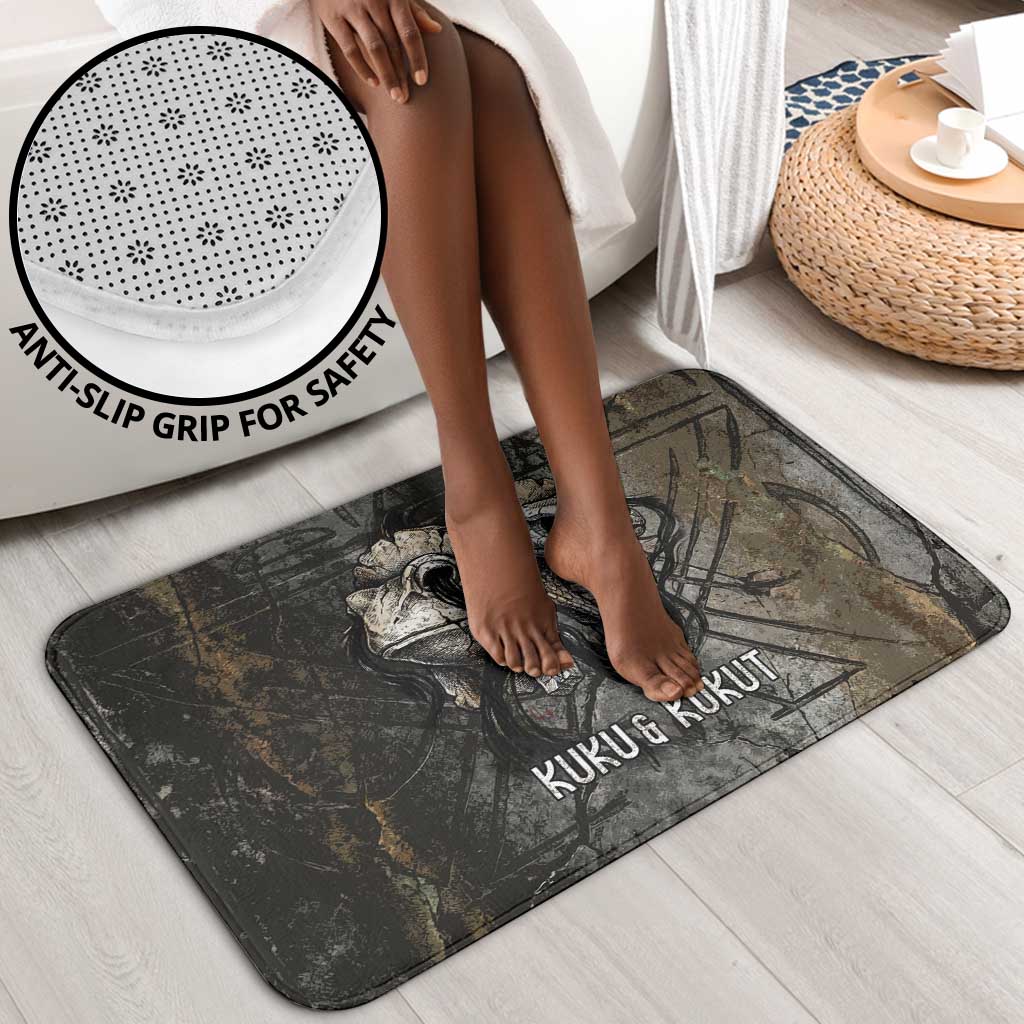 Egypt Kek and Kauket Bathroom Set Ancient Void Theme with Frog and Serpent Duality