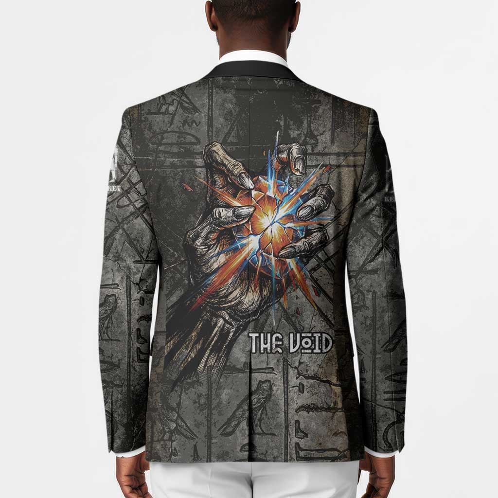 Egypt Kek and Kauket Blazer Ancient Void Theme with Frog and Serpent Duality