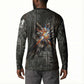 Egypt Kek and Kauket Button Sweatshirt Ancient Void Theme with Frog and Serpent Duality