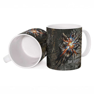 Egypt Kek and Kauket Ceramic Mug Ancient Void Theme with Frog and Serpent Duality