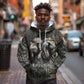 Egypt Kek and Kauket Hoodie Ancient Void Theme with Frog and Serpent Duality