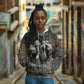 Egypt Kek and Kauket Hoodie Ancient Void Theme with Frog and Serpent Duality