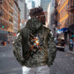 Egypt Kek and Kauket Hoodie Ancient Void Theme with Frog and Serpent Duality