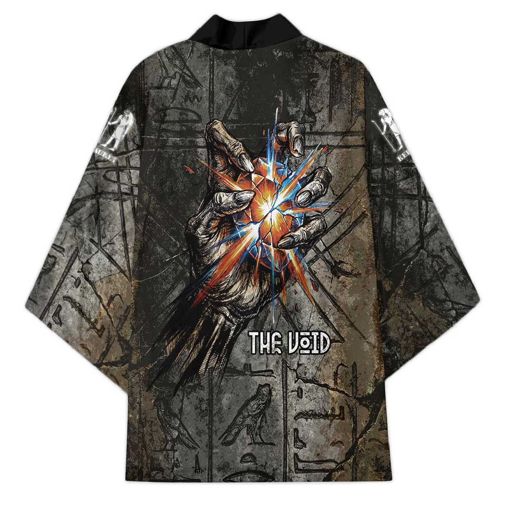 Egypt Kek and Kauket Kimono Ancient Void Theme with Frog and Serpent Duality