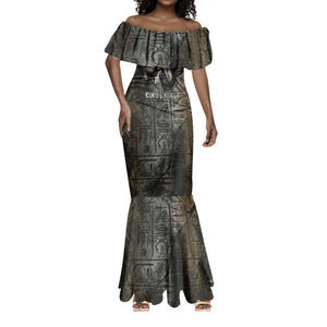 Egypt Kek and Kauket Mermaid Dress Ancient Void Theme with Frog and Serpent Duality