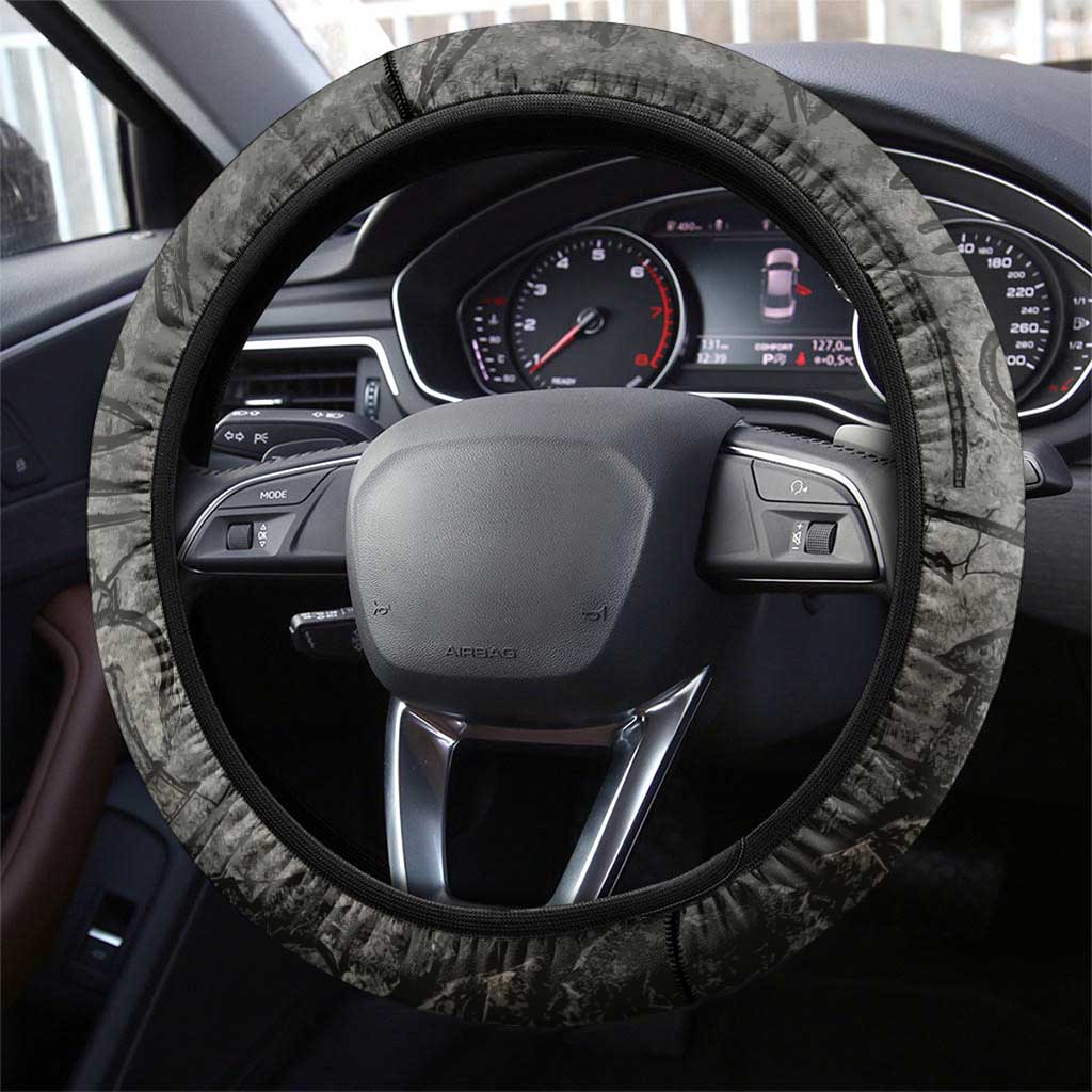 Egypt Kek and Kauket Steering Wheel Cover Ancient Void Theme with Frog and Serpent Duality