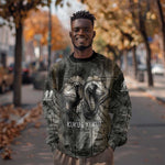 Egypt Kek and Kauket Sweatshirt Ancient Void Theme with Frog and Serpent Duality