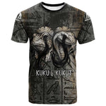 Egypt Kek and Kauket T shirt Ancient Void Theme with Frog and Serpent Duality