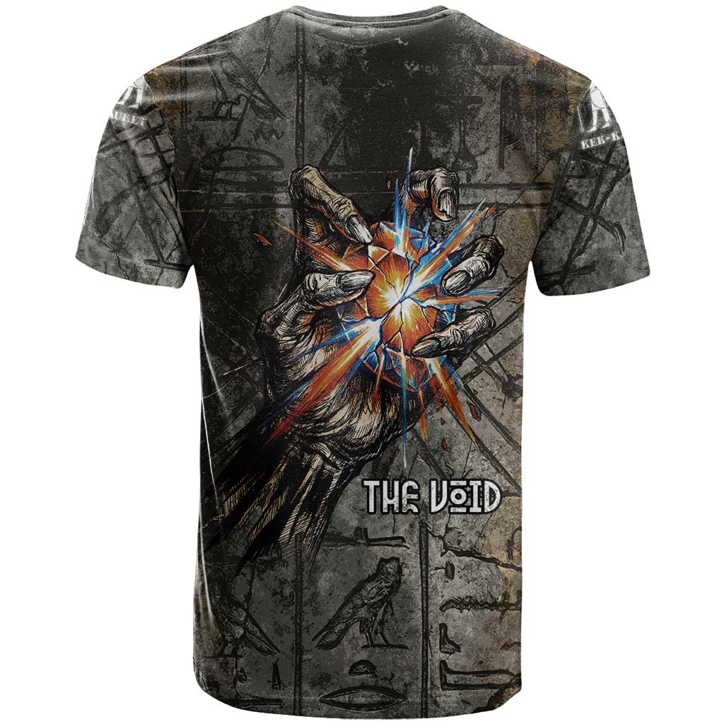 Egypt Kek and Kauket T shirt Ancient Void Theme with Frog and Serpent Duality