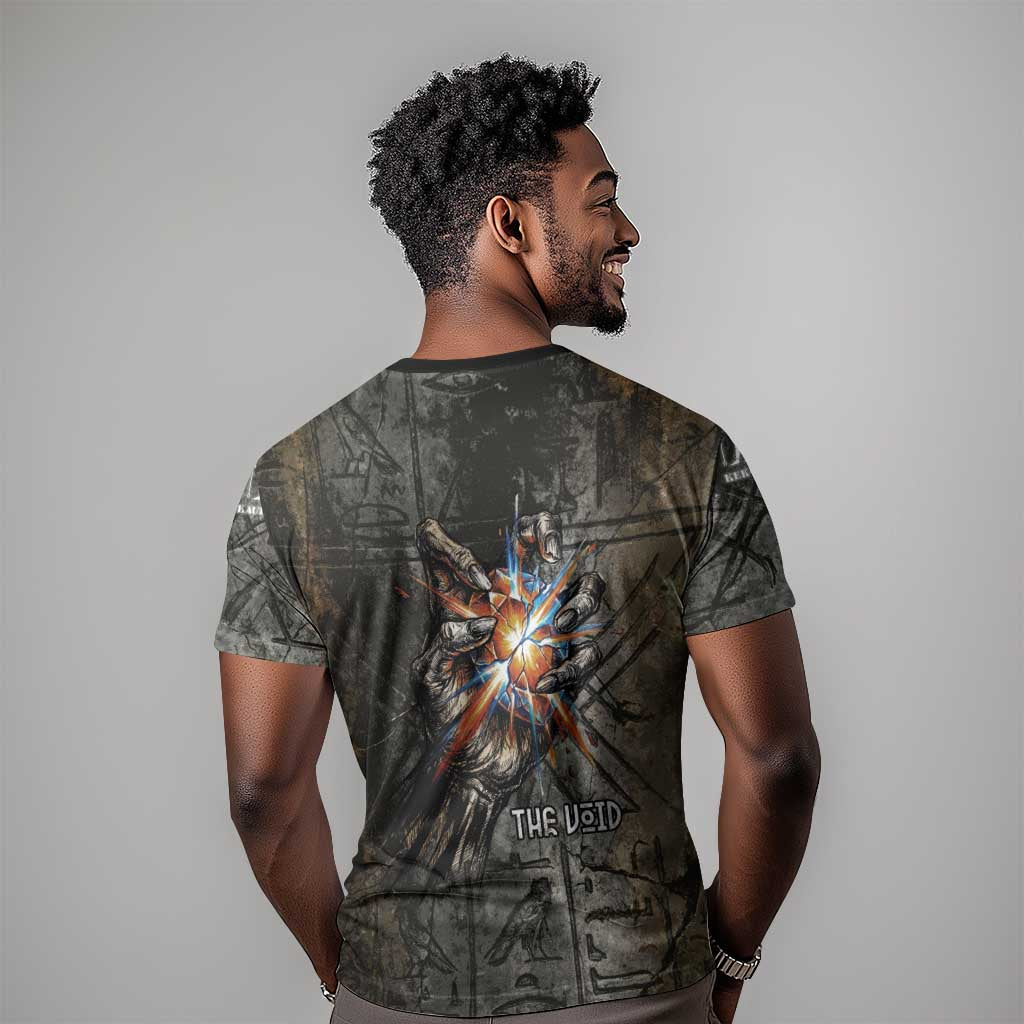 Egypt Kek and Kauket T shirt Ancient Void Theme with Frog and Serpent Duality