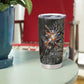 Egypt Kek and Kauket Tumbler Cup Ancient Void Theme with Frog and Serpent Duality