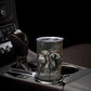 Egypt Kek and Kauket Tumbler Cup Ancient Void Theme with Frog and Serpent Duality