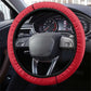 African Ghana Steering Wheel Cover Flag with Coat of Arms Simple Design