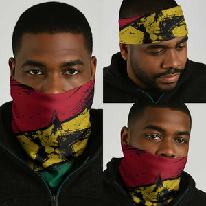Afro Ghana Lion Neck Gaiter Star Grunge Style TS04