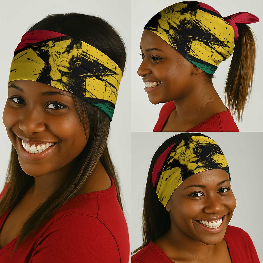 Afro Ghana Lion Neck Gaiter Star Grunge Style TS04