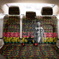 Kwame Nkrumah Ghana Back Car Seat Cover Kente Pattern African