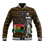 Kwame Nkrumah Ghana Baseball Jacket Kente Pattern African