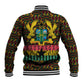 Kwame Nkrumah Ghana Baseball Jacket Kente Pattern African