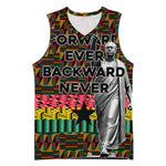 Kwame Nkrumah Ghana Basketball Jersey Kente Pattern African TS04