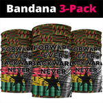Kwame Nkrumah Ghana Neck Gaiter Kente Pattern African TS04