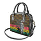 Kwame Nkrumah Ghana Shoulder Handbag Kente Pattern African
