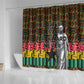 Kwame Nkrumah Ghana Shower Curtain Kente Pattern African