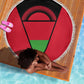 Malawi Beach Blanket Flag Colors Blended with National Emblem