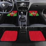 Malawi Car Mats Flag Colors Blended with National Emblem