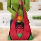 Malawi Grocery Bag Flag Colors Blended with National Emblem