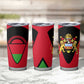 Malawi Tumbler Cup Flag Colors Blended with National Emblem