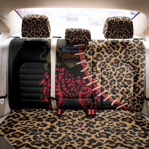 Leopard and Lion Malawi Back Car Seat Cover Unity and Freedom
