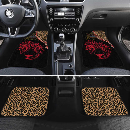 Leopard and Lion Malawi Car Mats Unity and Freedom