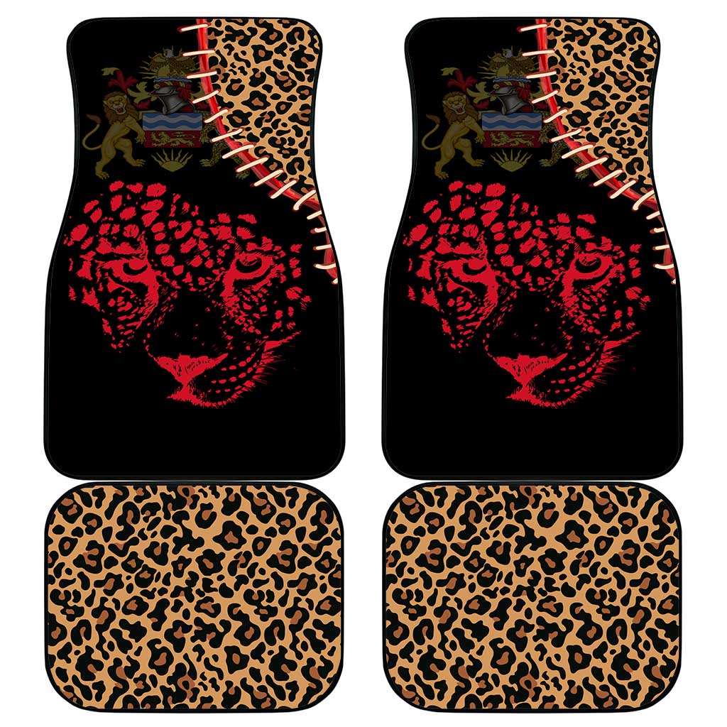 Leopard and Lion Malawi Car Mats Unity and Freedom