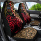 Leopard and Lion Malawi Car Seat Cover Unity and Freedom