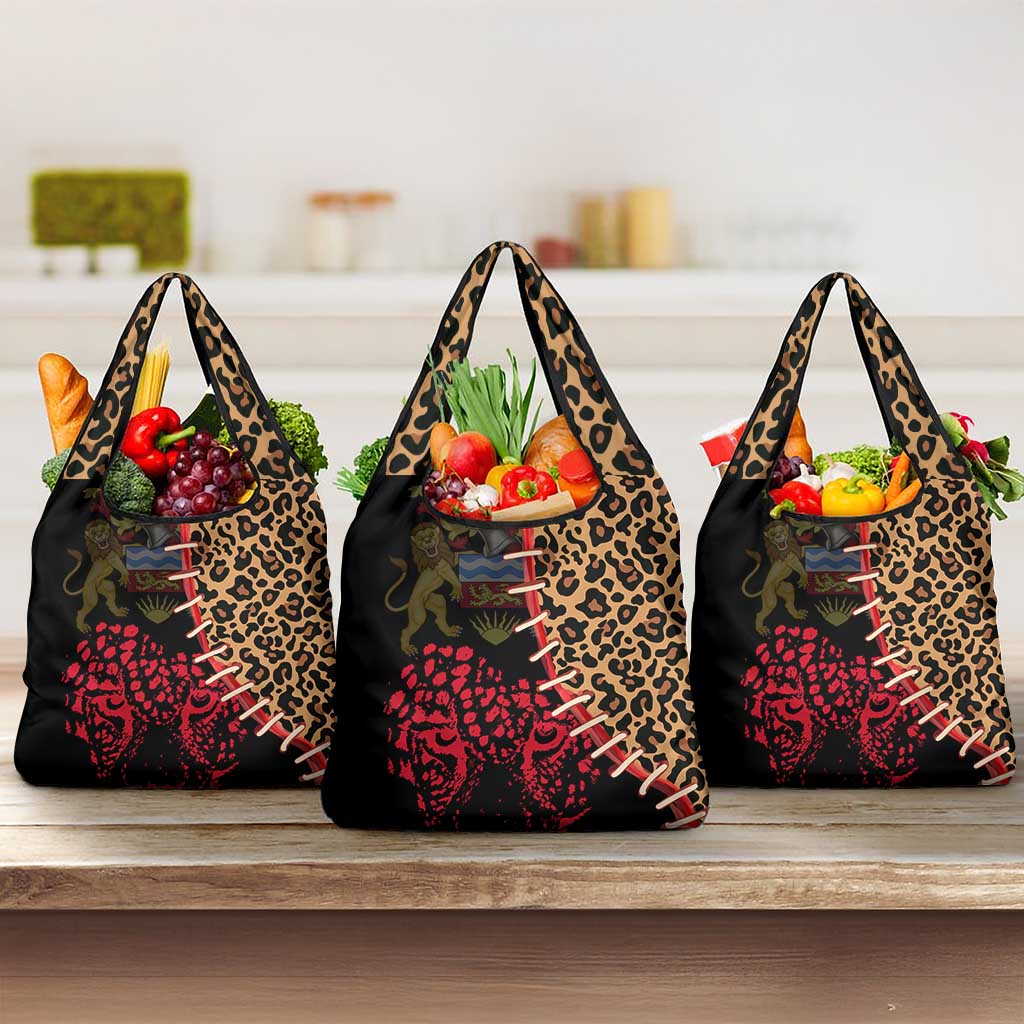 Leopard and Lion Malawi Grocery Bag Unity and Freedom