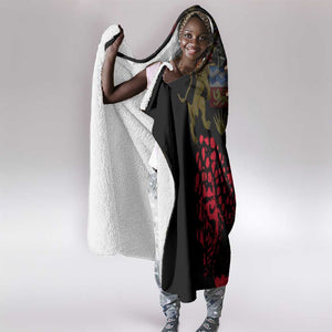 Leopard and Lion Malawi Hooded Blanket Unity and Freedom