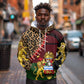 Leopard and Lion Malawi Hoodie Unity and Freedom