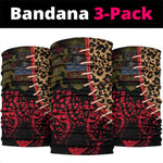 Leopard and Lion Malawi Neck Gaiter Unity and Freedom TS04